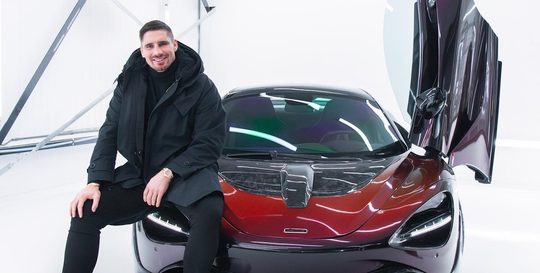 rico verhoeven auto nieuwe kleur