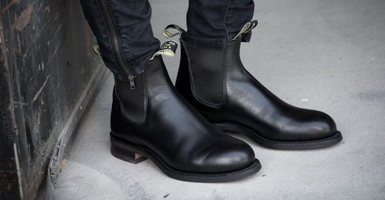 Illustratie voor: How to wear: de Chelsea boot