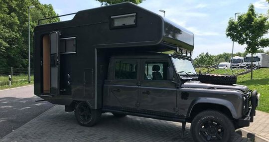 omgebouwde camper