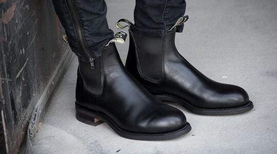 Illustratie voor: How to wear: de Chelsea boot