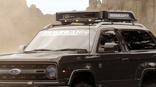 Illustratie voor: 2020 Ford Bronco is een gruwelijk concept