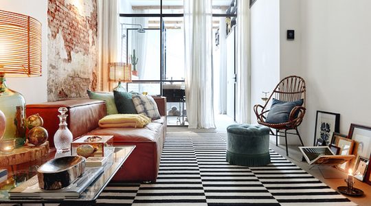 Illustratie voor: Dit Amsterdamse loft is waanzinnig
