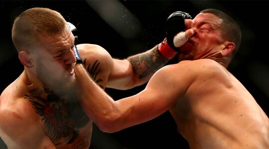 Illustratie voor: Rematch McGregor vs. Diaz bevestigd op UFC 200