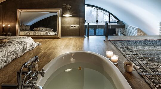 Illustratie voor: Interieurinspiratie voor mannen: Loft 9B