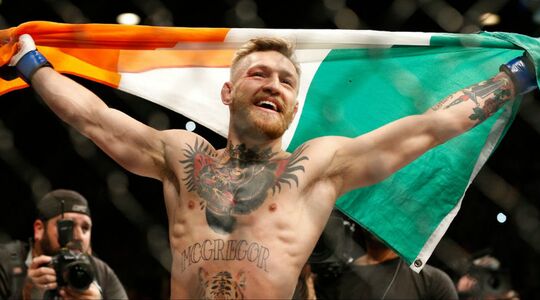 Illustratie voor: Het einde van de carrière Conor McGregor