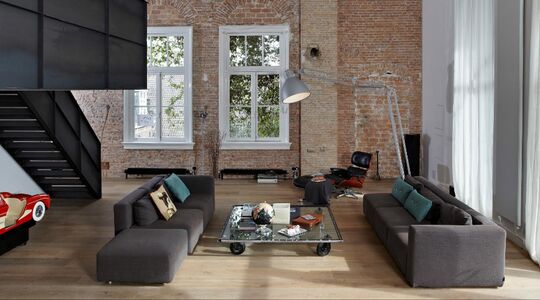 Illustratie voor: Industrieel Amsterdams loft krijgt een tijdloze upgrade