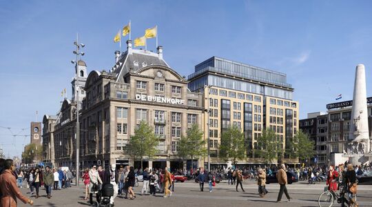 Illustratie voor: Amsterdam’s duurste penthouse: Dam 3D