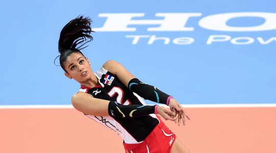 Illustratie voor: Winifer Fernandez is de meest sexy volleybalspeelster ooit