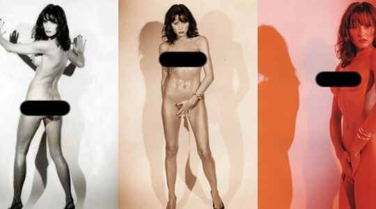 Illustratie voor: Gelekt: Naaktfoto’s van Trump’s vrouw Melania