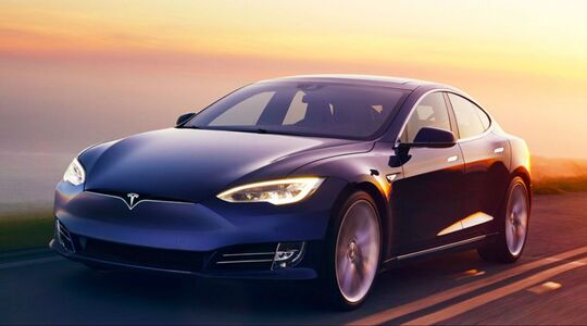 Illustratie voor: Tesla gaat voor de titel ‘snelste productie-auto ter wereld’