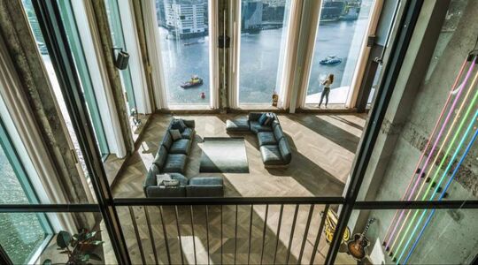 Illustratie voor: Dit is de bruutste loft van Amsterdam
