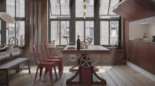mannelijke loft