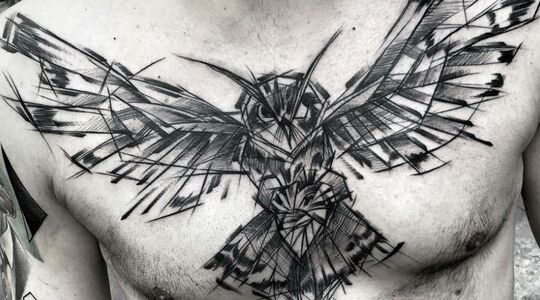 Illustratie voor: Tattoo inspiratie: experimentele schets tattoo’s