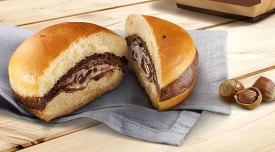 Illustratie voor: McDonald’s komt met de Nutella burger