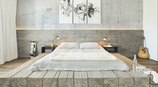 stijlvolste bed zelf maken MAN MAN