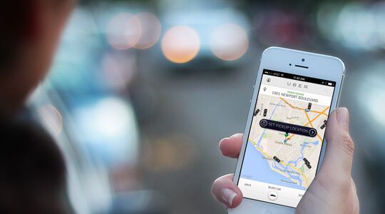 Illustratie voor: Uber passagiersrate: chauffeurs beoordelen het gedrag van passagiers