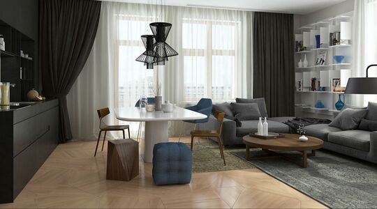Illustratie voor: Inspiratie: haal meer uit je tweekamerappartement