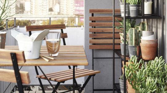 Illustratie voor: Deze items maken jouw balkon lente-klaar