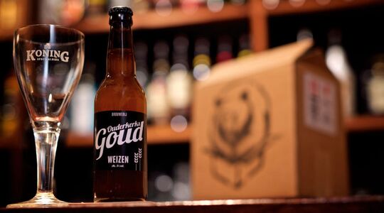 bier in een doos