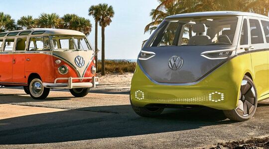 Illustratie voor: Perfect voor de moderne Hippie, de nieuwe T1 van Volkswagen
