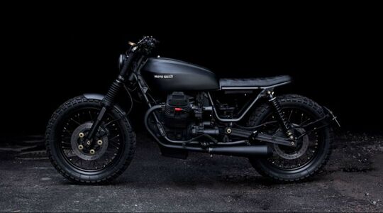 Illustratie voor: De Moto Guzzi Nevada 750 Club is een stijlvol racemonster