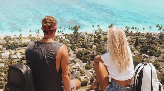 Illustratie voor: De ultieme backpack trip door Azië
