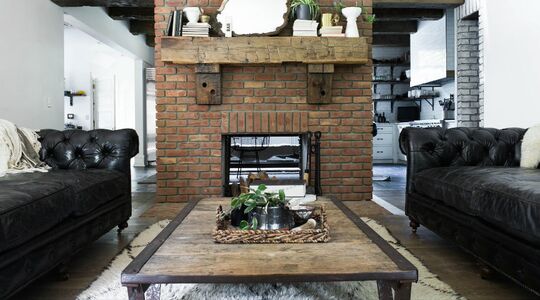 Illustratie voor: Voormalige boerderij omgetoverd tot brute woning!