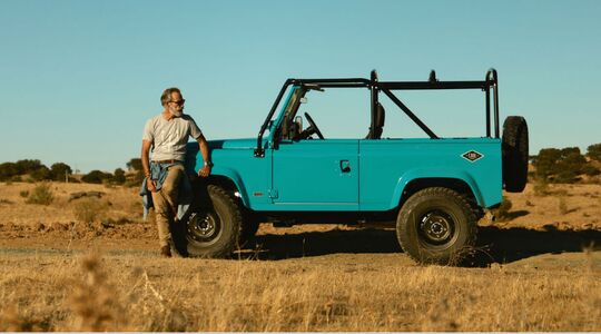 Custom Land Rover Man-Man