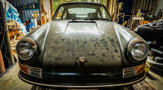 porsche 912 uit 1969 schuurvondst opgeknapt MAN-MAN