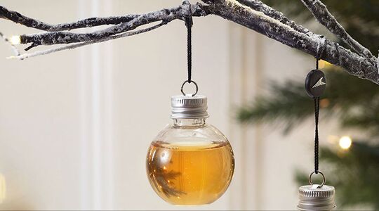 whisky kerstballen MAN MAN