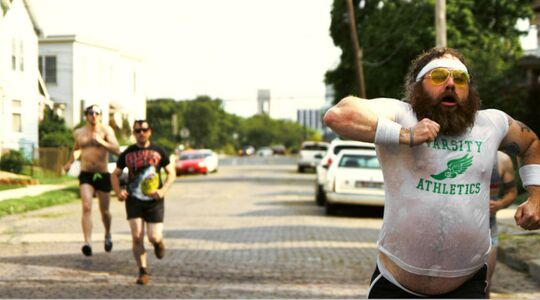 Illustratie voor: De Beer Mile is de mannelijkste hardloopwedstrijd ooit