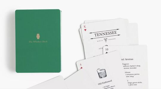 The Whiskey Deck speelkaarten gemaakt door Ambar Fausto MAN-MAN