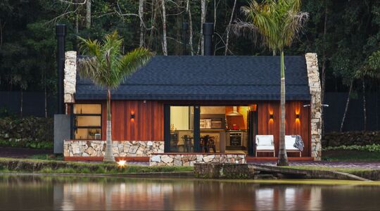 lake house man man