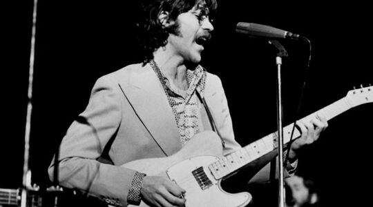 Illustratie voor: Historische veiling: de Fender Telecaster van Bob Dylan gaat onder de hamer