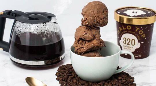Halo Top ijs proteïne caloriearm MAN MAN