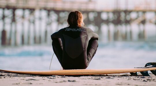 gids leren surfen beginners MAN MAN