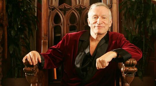 veiling Hugh Hefner playboy MAN MAN