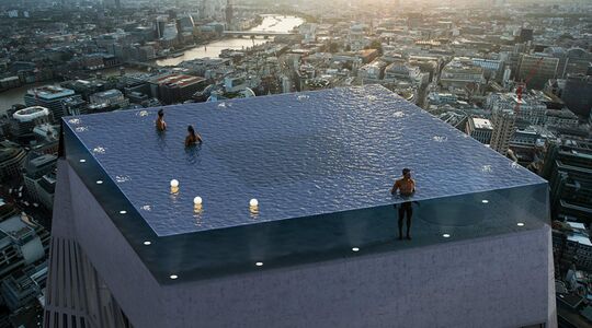 's werelds dikste infinity pool