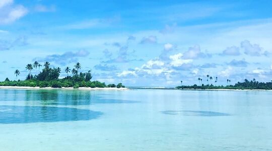 Illustratie voor: Kiribati: deze prachtige eilandenreeks kan ‘het volgende Dubai’ worden