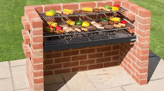 zelf stenen bbq bouwen DIY