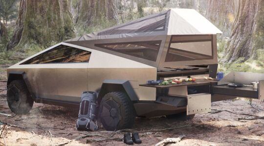 Tesla camper