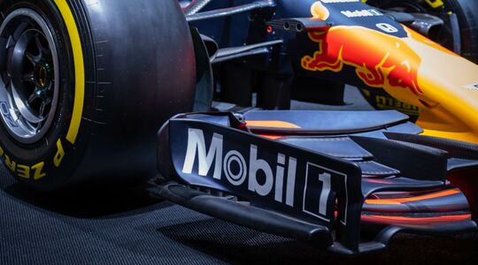 onderdelen formule 1 wagen