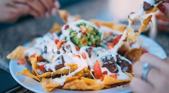 nachos lekker diner
