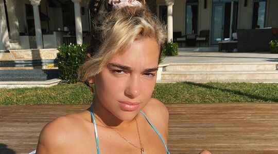 dua lipa naakt fotoshoot elle