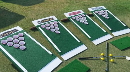 beerpong golf set spel