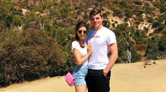 Vriendin van Max Verstappen