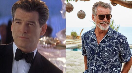 mannen met grijs haar