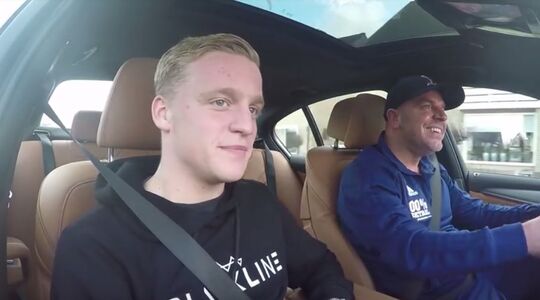 Auto van Donny van de Beek