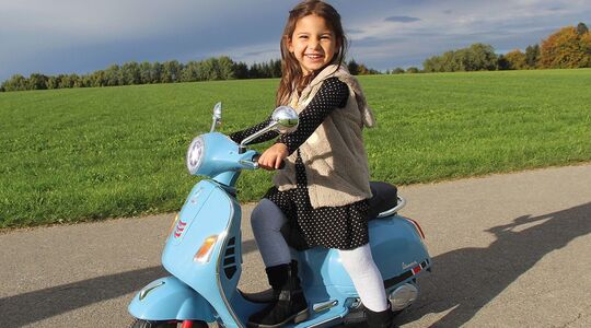 elektrische mini-vespa