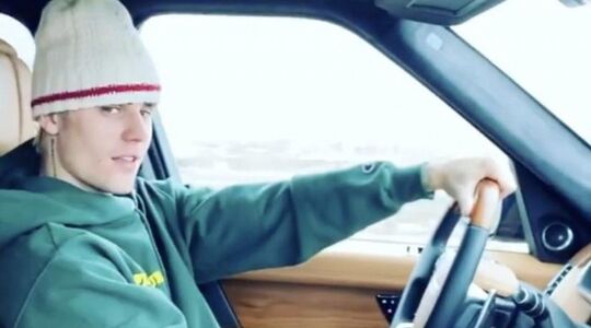 justin bieber nieuwe Rolls Royce